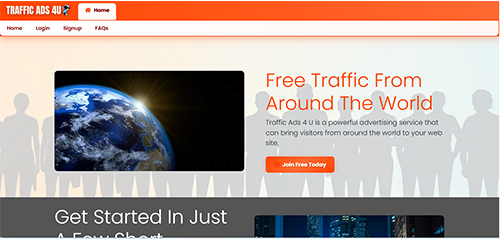 Traffic Ads 4U Traffic Exchange